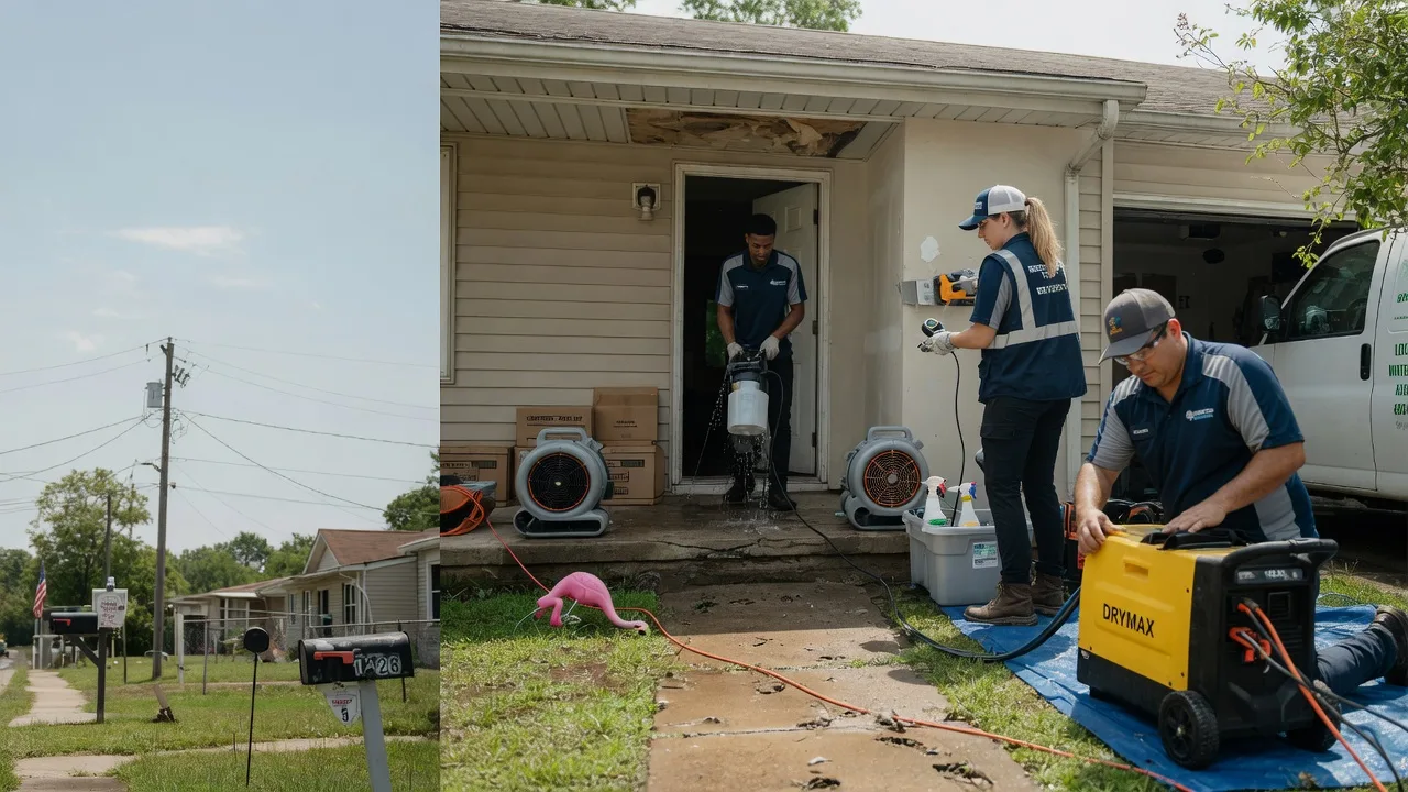 Storm Damage Water Removal in Scottsville, VA near me